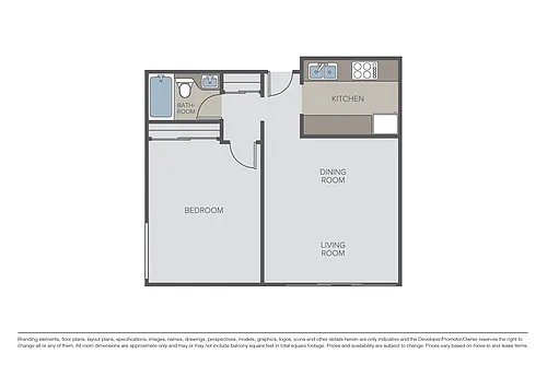 Floor plan Plan 1A