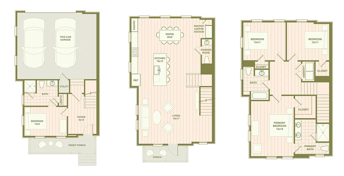 Floor plan Courtyard - D