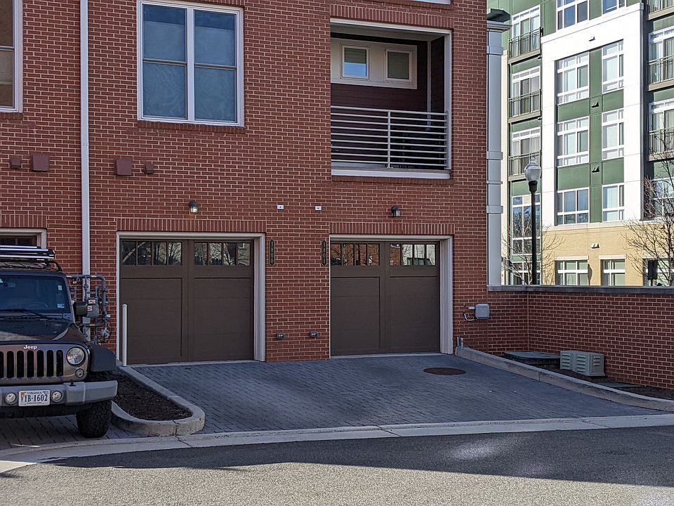 One car garage and driveway parking