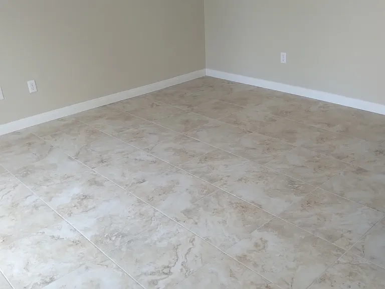 Section of master bedroom