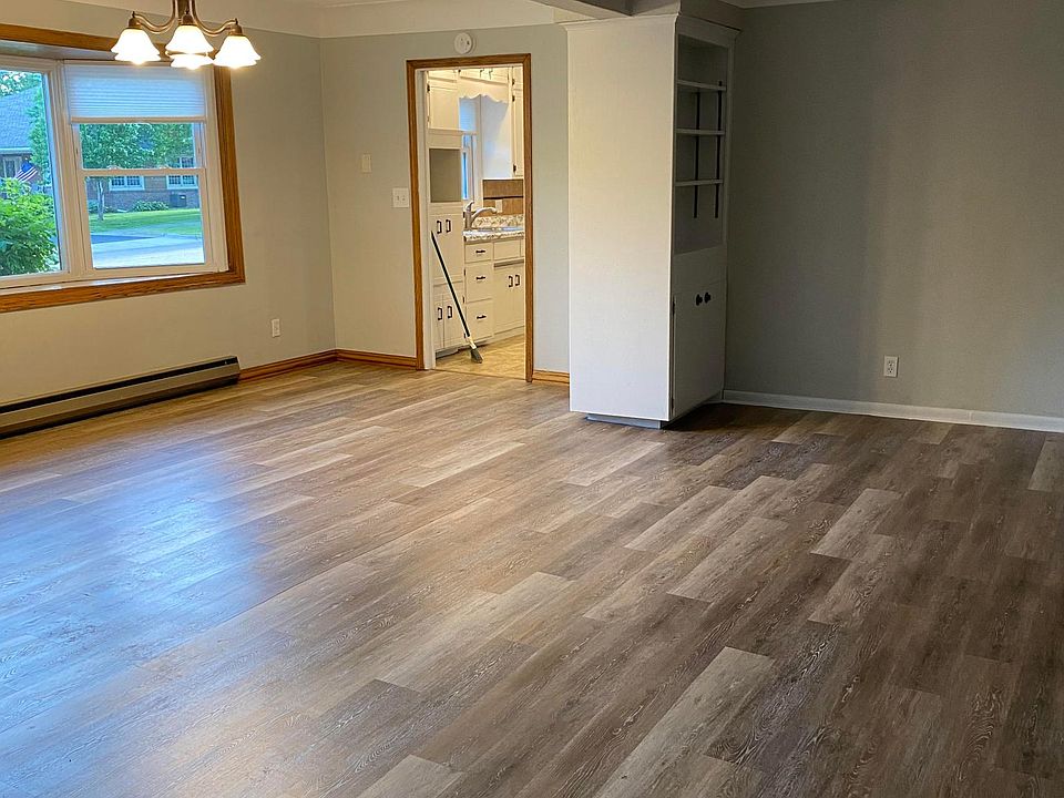 Large living room and dining room area.
