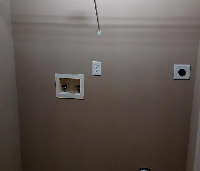 washer/dryer hook up