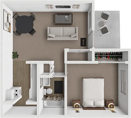 Floor plan The Redstone