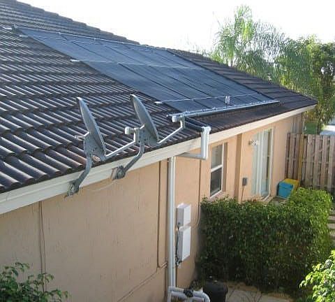 Pool solar heater