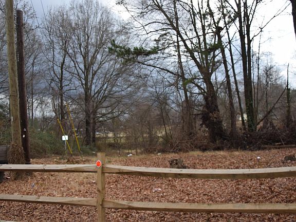 View from parking lot