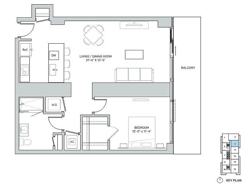 Floor plan A10