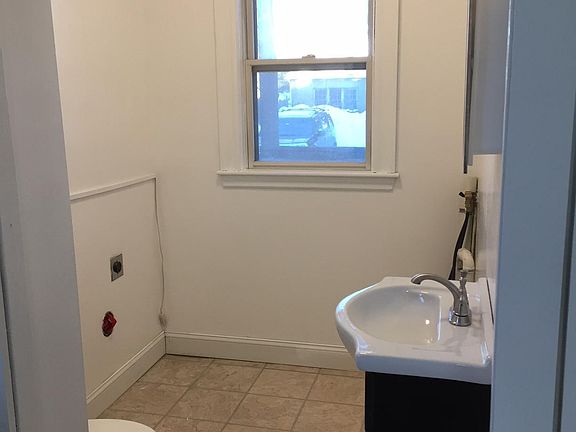 Half Bath w/ washer & electric dryer hook-up