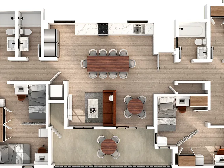 7 Bedroom | 3 Bathroom Apartment 7 Bedroom | 3 Bathroom Apartment