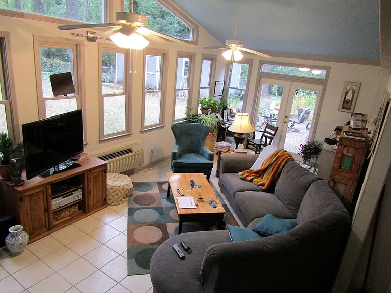 Sunroom and great hangout space. The room is so large there