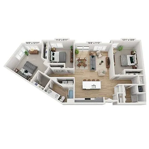 Floor plan C1