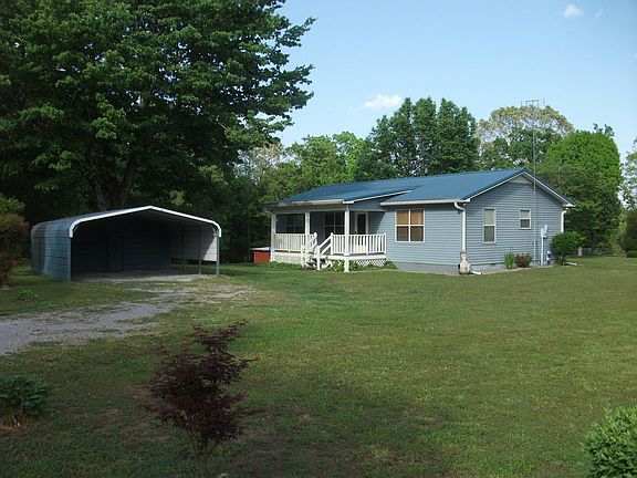 House Front, Front Porch, Double Carport, Storage
