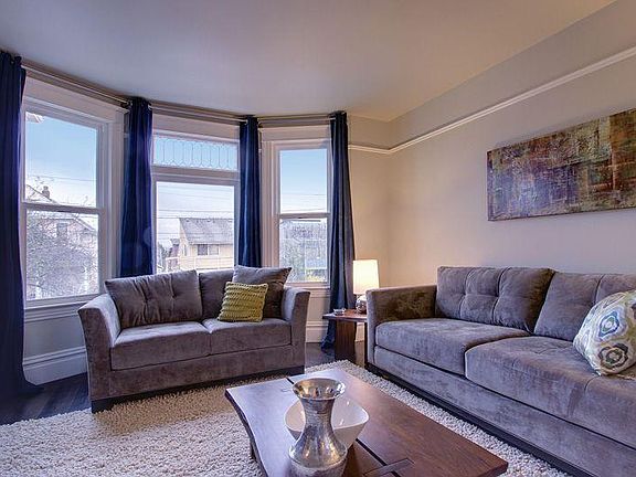 South-Facing Bay Windows Provide Abundant Daylight