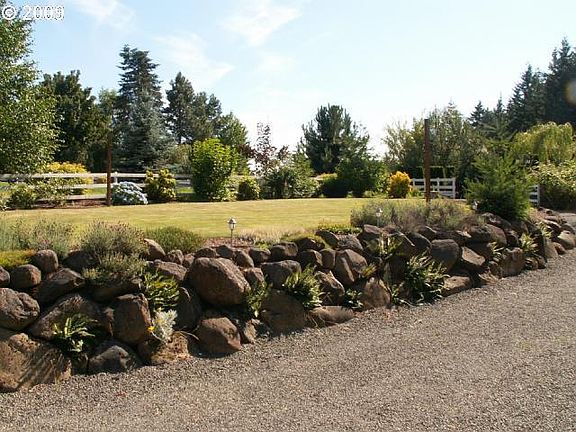 terraced front yard