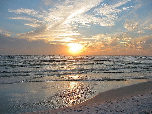 Always a sunset on our beach