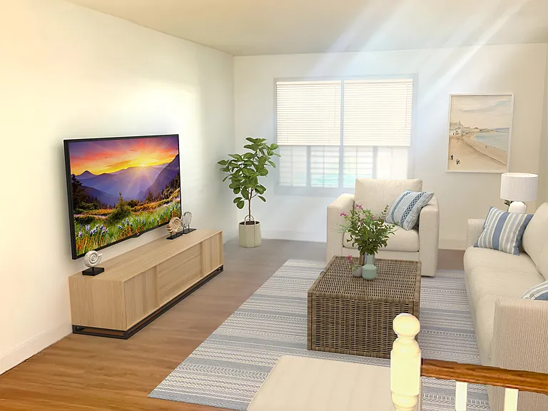 Spacious Living Room (virtually staged)