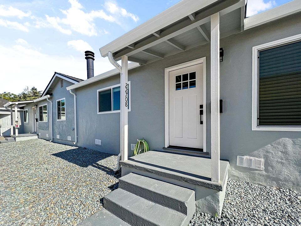 Unit #3 Triplex: Front Front with modern LED exterior light