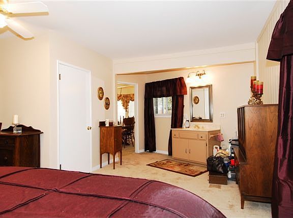 Master Bedroom with views and fabulous walk-in closet