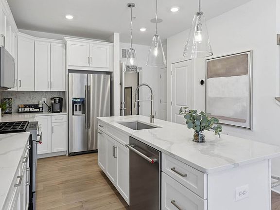 Kitchen Opens to the Gathering Room
