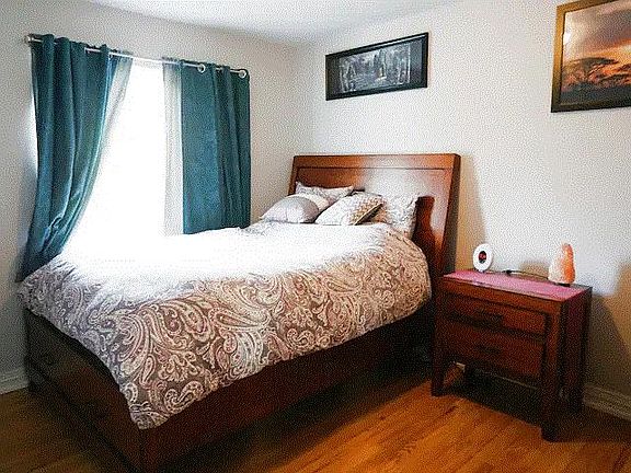 Back bedroom, previously furnished (front bedroom same dimensions)