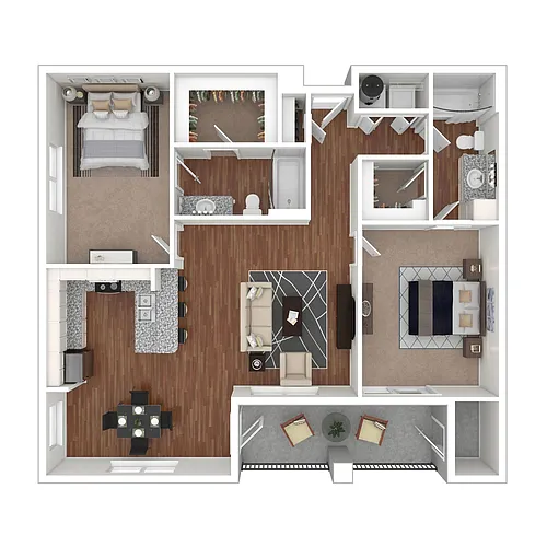 Floor plan B3