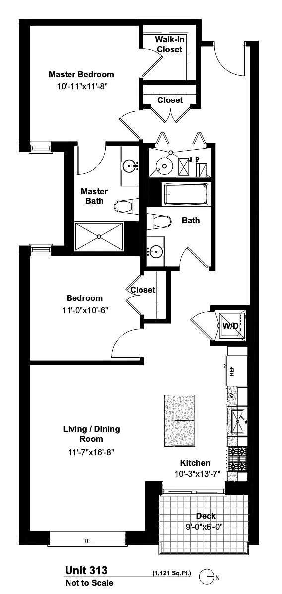 Floor plan 13 Tier