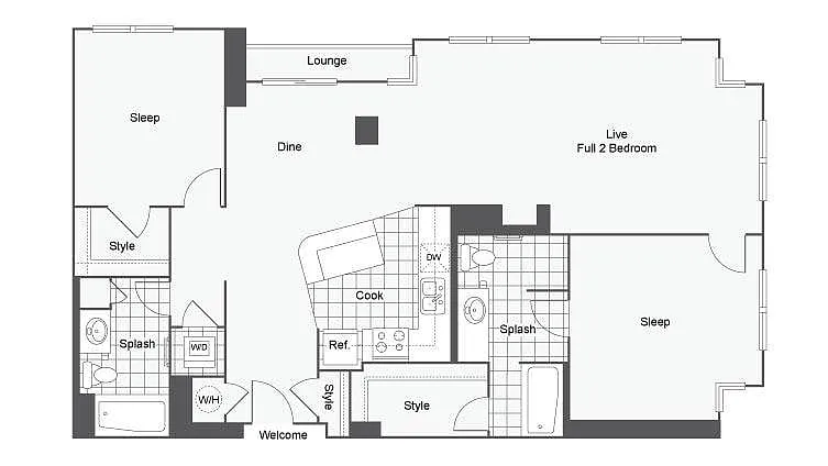 Floor plan The Walton I