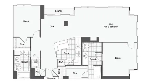 Floor plan The Walton I
