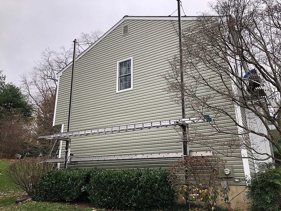 East wall during residing