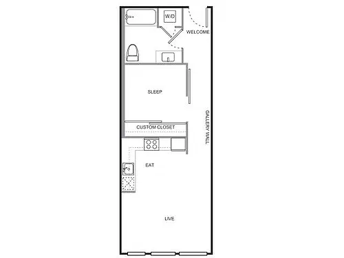 Floor plan Andover