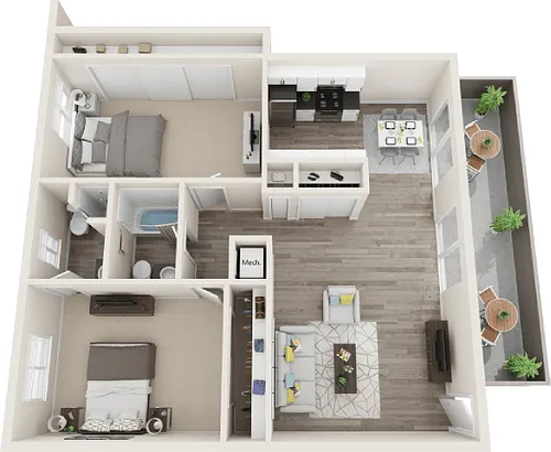 Floor plan Mount Shasta