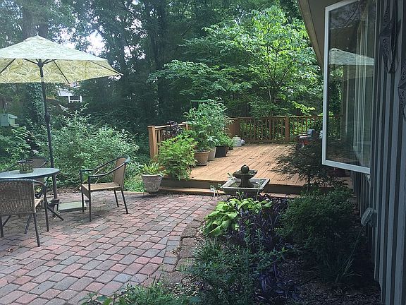 Back patio/ deck / garden 