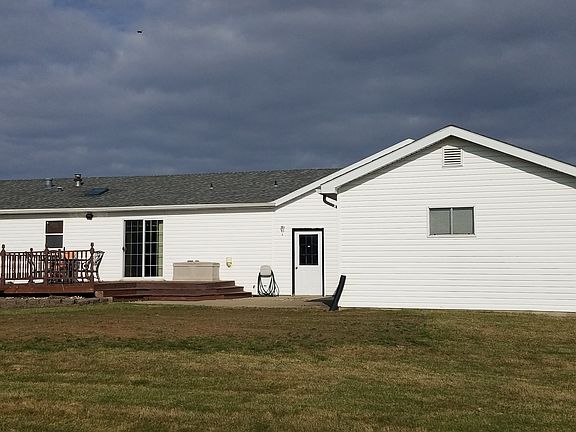 Back view of house