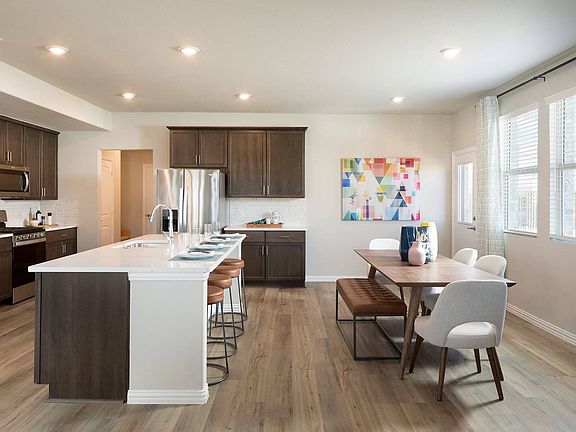 The Harrow boasts a beautiful open concept.