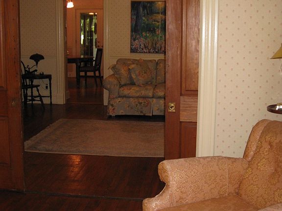 Parlor through to Porch