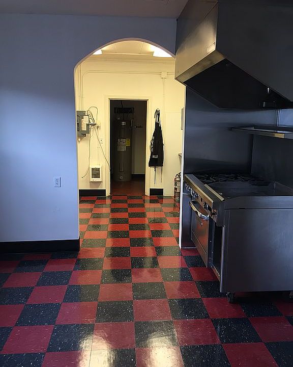 Hood with fire suppression 