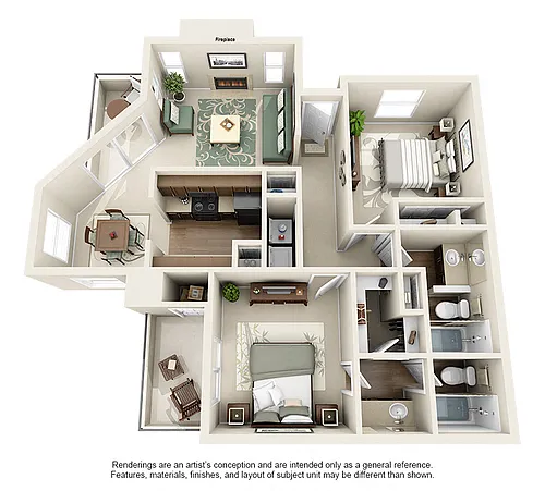 Floor plan B2