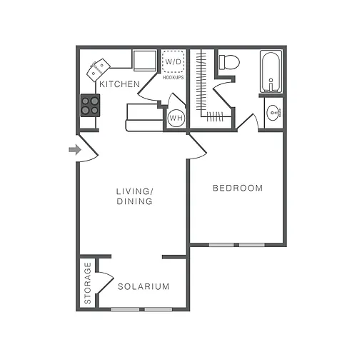 Floor plan A2s