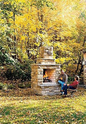 Outdoor Fireplace