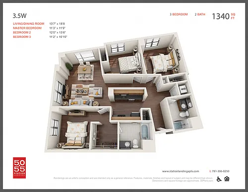 Floor plan 35W
