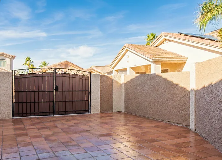 Super low maintenance landscape around the house