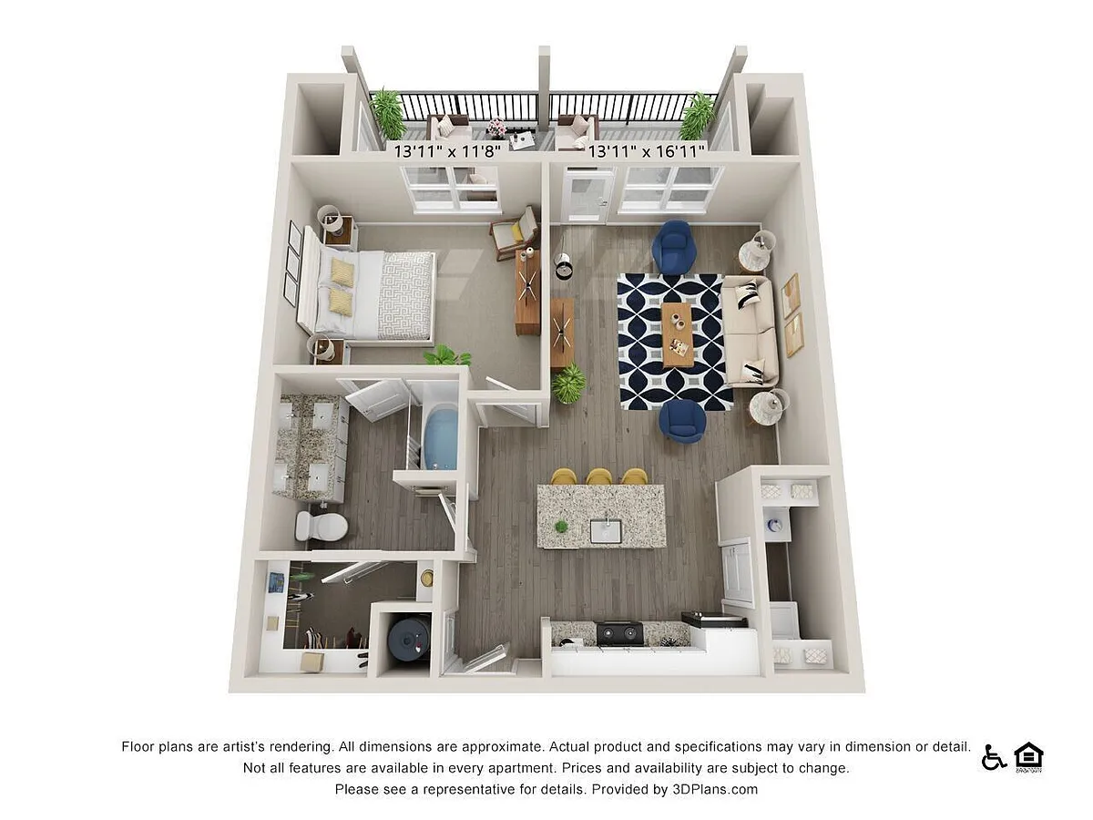 Floor plan A3A- 1/1