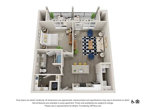 Floor plan A3A- 1/1