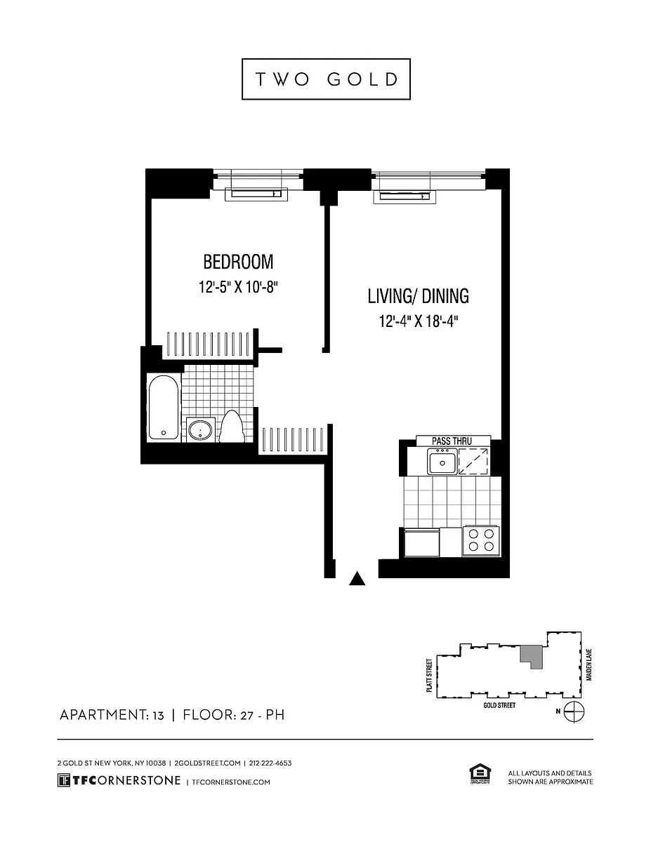 Building Photo - 2 Gold St #3313