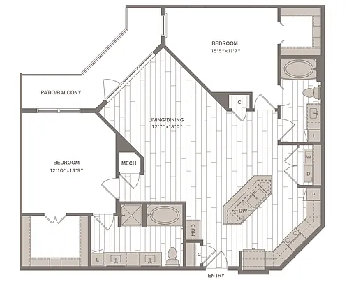 Floor plan B2