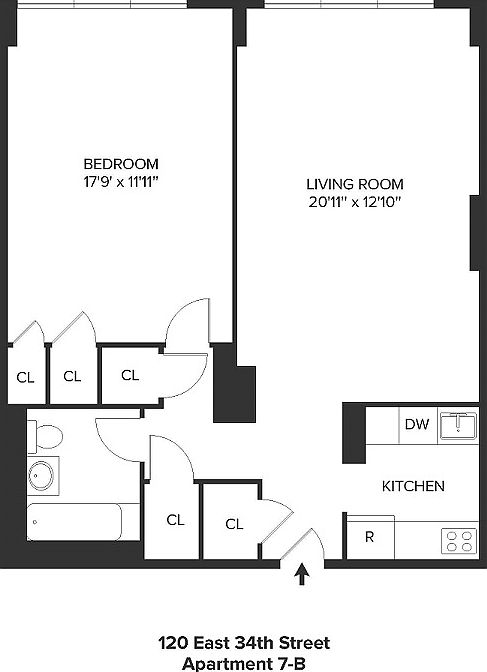 1st image of 120 E 34th St APT 11B