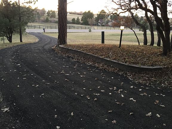 Driveway from house
