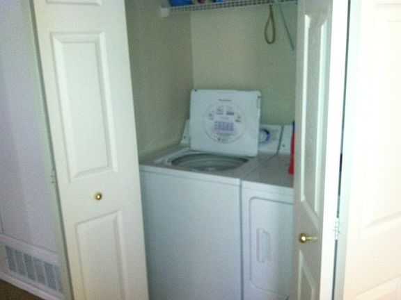 Washer&Dryer connections