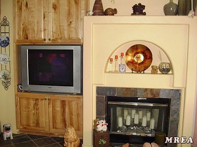 Fireplace/TV hutch