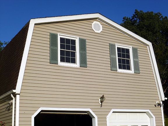 Apartment is above the garage