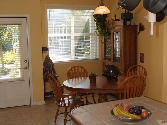 Kitchen Island and Dining Area